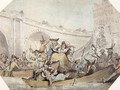 The Arrival of Ferries at London Bridge - (after) Rowlandson, Thomas