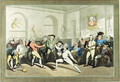 Mr H Angelos Fencing Academy, engraved by Charles Rosenberg, 1791 - (after) Rowlandson, Thomas