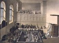 Newgate Chapel, engraved by Joseph Constantine Stadler fl.1780-1812 pub. by R. Ackermann, 1809 - & Pugin, A.C. Rowlandson, T.