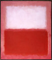 White over Red 3 - Mark Rothko (inspired by)