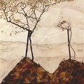 Autumn Sun and Trees - Egon Schiele