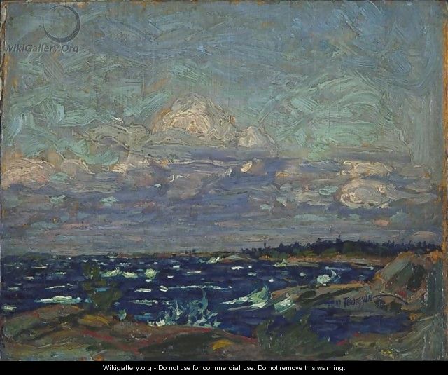 Windy Day: Rough Weather in the Islands - Tom Thomson