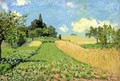 The Cornfield - Alfred Sisley