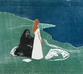 Two Women at the Beach - Edvard Munch
