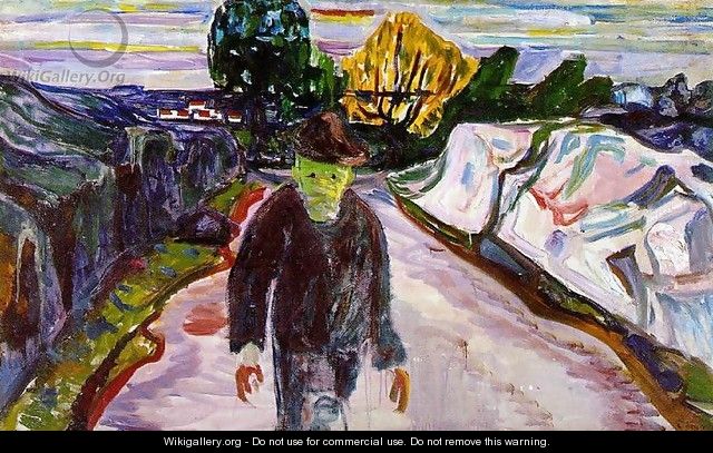 The Murderer - Edvard Munch