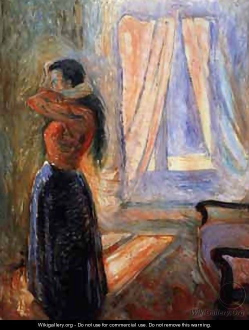 Femme à sa Toilette - Edvard Munch