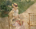 Young Woman Knitting - Berthe Morisot