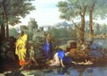 Baby Moses Saved from the River - Nicolas Poussin