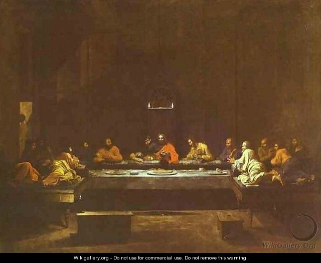 The Last Supper - Nicolas Poussin