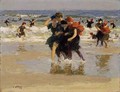 At the Seaside 3 - Edward Henry Potthast