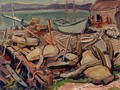 Docks at Ingonish - Arthur Lismer