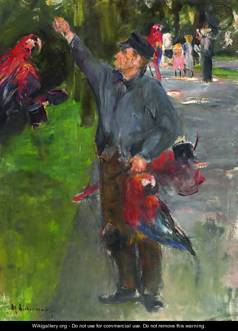 Parrot Man - Max Liebermann
