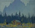 Rain, Wiwaxy Peaks, Lake O'Hara - James Edward Hervey MacDonald