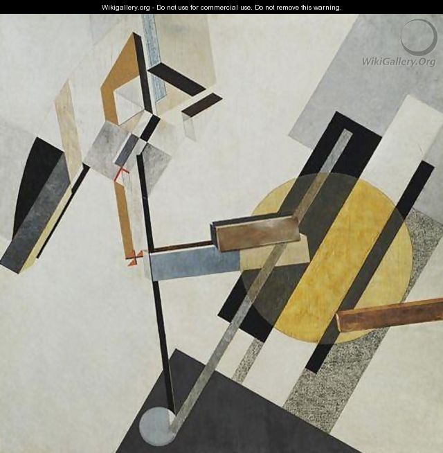 Proun 19D - Eliezer (El) Markowich Lissitzky