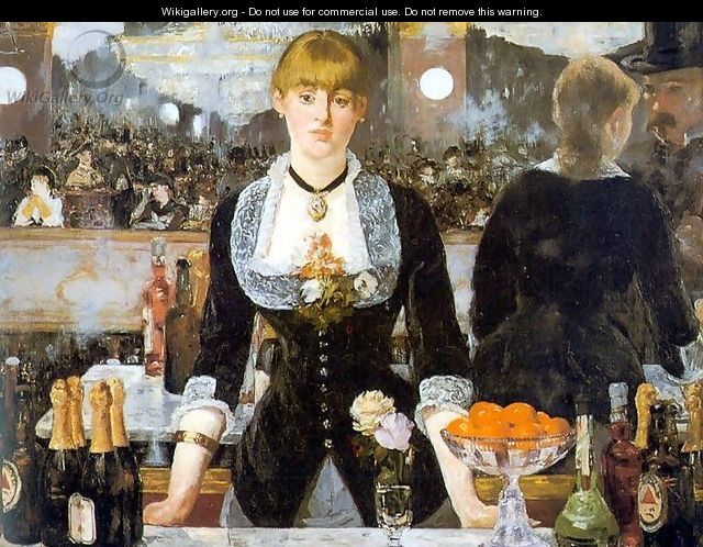 A Bar at the Folies-Bergere - Edouard Manet