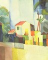 Helles Haus - August Macke