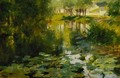 The Lily Pond - Willard Leroy Metcalf