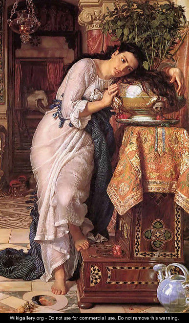 Isabella and the Pot of Basil - William Holman Hunt
