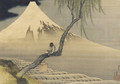 Boy on Mount Fuji - Katsushika Hokusai