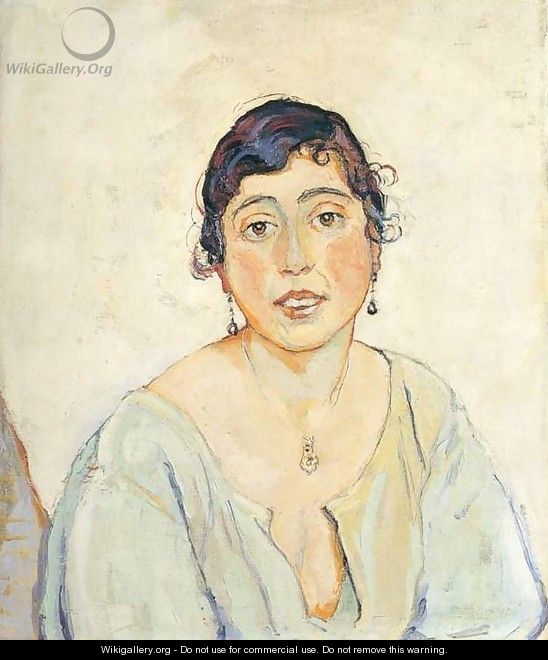 Portrait of a Woman - Ferdinand Hodler