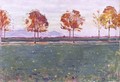 Fall Landscape at Solothurn - Ferdinand Hodler