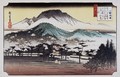 Evening bell at Mii Temple - Utagawa or Ando Hiroshige