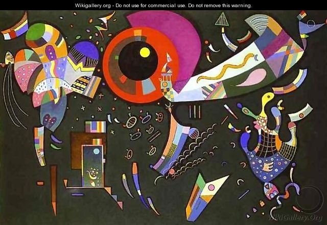 Around the Circle - Wassily Kandinsky