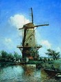 Windmill near Delft - Johan Barthold Jongkind