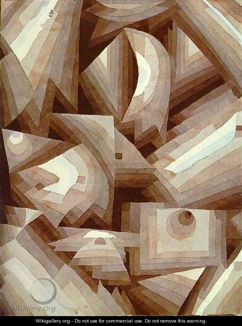 Crystal Gradation - Paul Klee