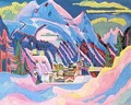 Davos in Winter - Ernst Ludwig Kirchner