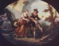 Miranda and Ferdinand - Angelica Kauffmann