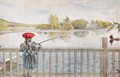 Lisbeth Fishing - Carl Larsson
