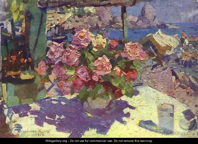 Roses - Konstantin Alexeievitch Korovin