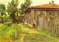 A Street in Pereslavl - Konstantin Alexeievitch Korovin