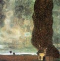 The Big Poplar II - Gustav Klimt