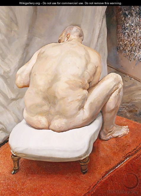 Naked Man, Back View - Lucian Freud