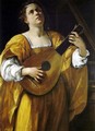 Saint Cecilia - Artemisia Gentileschi