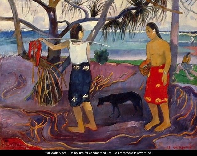 I Raro Te Oviri - Paul Gauguin