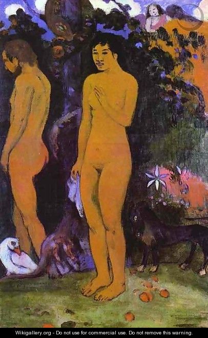 Adam and Eve - Paul Gauguin