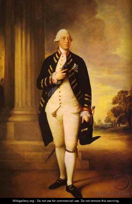 Portrait of George III - Thomas Gainsborough