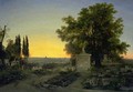 Paris, View of Pere Lachaise - Antoine-Jean Gros