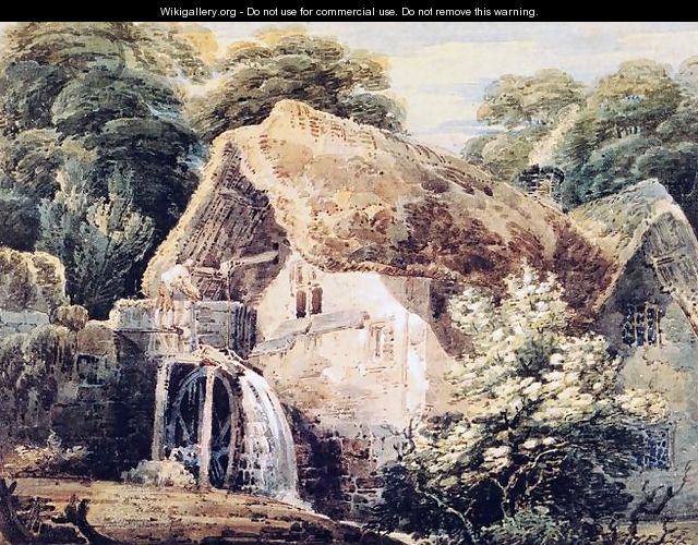 An Overshot Mill - Thomas Girtin
