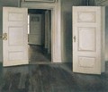 White Doors - Vilhelm Hammershoi
