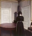 Interior - Vilhelm Hammershoi