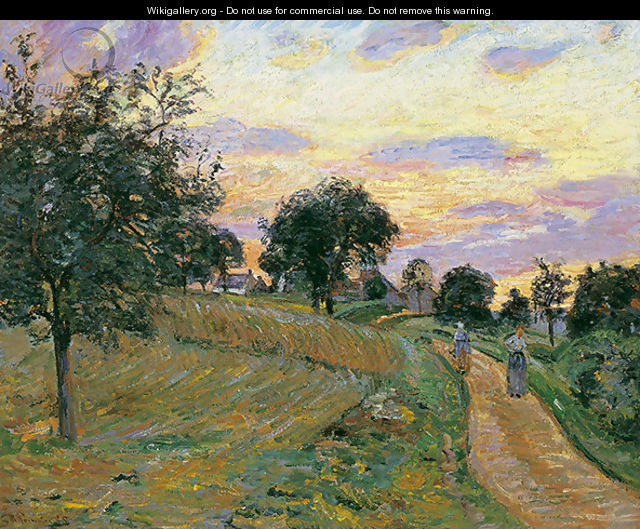 The Road of Damiette - Armand Guillaumin