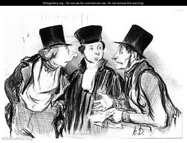 Law and Justice - Honoré Daumier