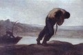 The Hauler of a Boat - Honoré Daumier