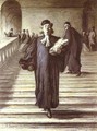 Grand Staircase of the Palace of Justice - Honoré Daumier