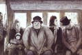In the Omnibus - Honoré Daumier