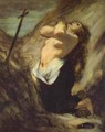 St. Magdalene in the Desert - Honoré Daumier